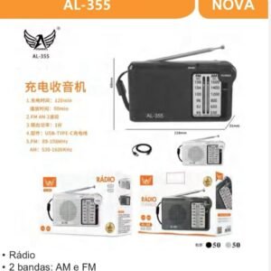 SOM radio de ´pilha al 355