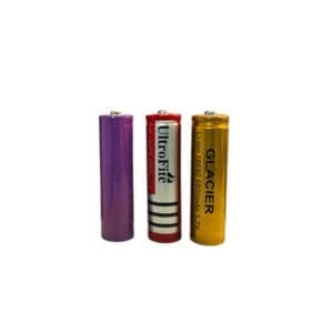 Bateria pilha para lanterna 18650