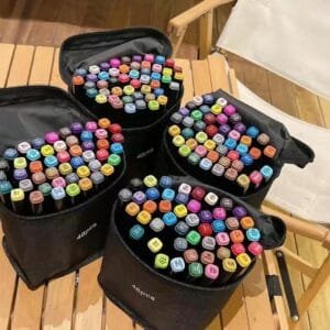 CANETA COM 60 CORES Colorir